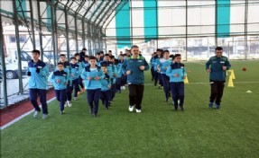 Başkan Alatepe Antrenmana Katıldı