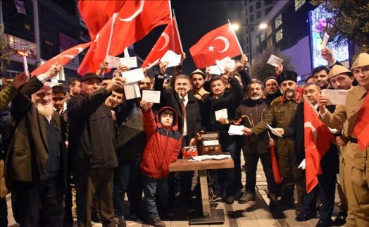 ESENYURT´TAN MEHMETÇİĞE 5 BİN MEKTUP YOLA ÇIKTI