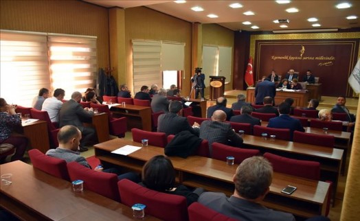 BAŞKAN ALATEPE ŞUBAT MECLİSİ´NDE GÜNDEMİ DEĞERLENDİRDİ