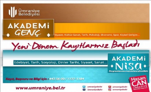 Ümraniye Akademi Nisa ve Akademi Genç´te Yeni Dönem Başlıyor!