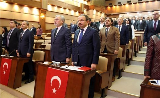 İBB MECLİSİ´NDEN AFRİN ŞEHİTLERİ İÇİN SAYGI DURUŞU VE DUA
