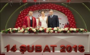 14 Şubat Sevgililer Gününde Gaziosmanpaşa´da Çiftlerin Mutluluğuna Ortak Olundu