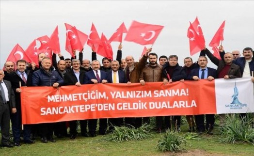 BAŞKAN ERDEM´DEN REYHANLI´YA MORAL ZİYARETİ