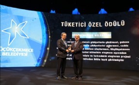 KÜÇÜKÇEKMECE BELEDİYESİ´NE TÜKETİCİ ÖZEL ÖDÜLÜ