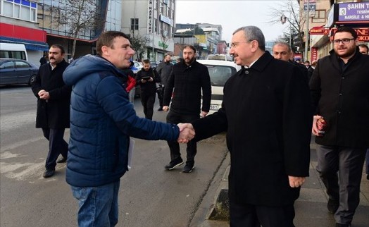 Başkan Erdem ´Şafak Yürüyüşleri´ne Devam Ediyor