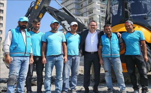 Başkan Kartoğlu İşçilerle ?1 Mayıs? Yemeğinde Buluştu