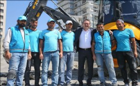 Başkan Kartoğlu İşçilerle ?1 Mayıs? Yemeğinde Buluştu