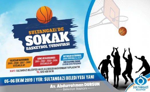 SULTANGAZİ’DE BASKETBOL TURNUVASI YAPILACAK