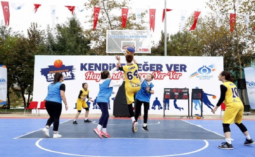 SULTANGAZİ BELEDİYESİ'DEN 3X3 SOKAK BASKETBOL TURNUVASI