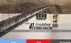 41. VODAFONE İSTANBUL MARATONU COŞKUSU SPOR FUARI İLE BAŞLIYOR!