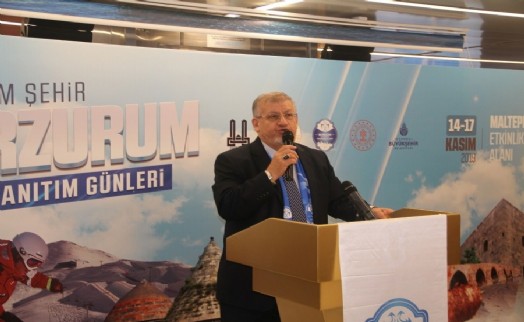 İSTANBUL’DA ERZURUM TANITIM GÜNLERİ BAŞLIYOR