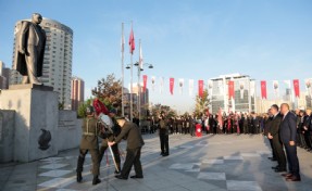 ATAŞEHİR TEK YÜREK ATATÜRK’Ü ANDI