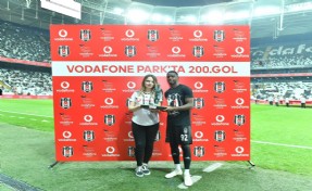 BEŞİKTAŞ, VODAFONE PARK’TAKİ 200. GOLÜNÜ KUTLADI