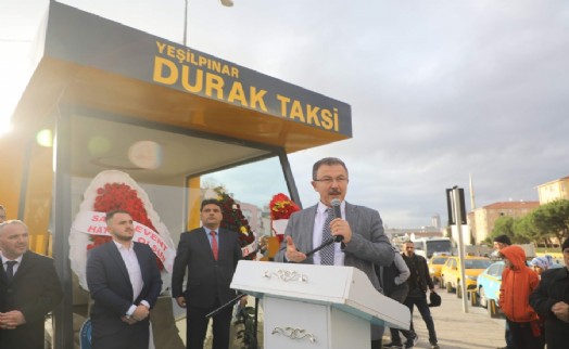 EYÜPSULTAN’DAKİ TAKSİ DURAKLARI YENİLENİYOR