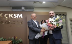 GAZETECİ İSMAİL SAYMAZ  KÜÇÜKÇEKMECELİLERLE BULUŞTU