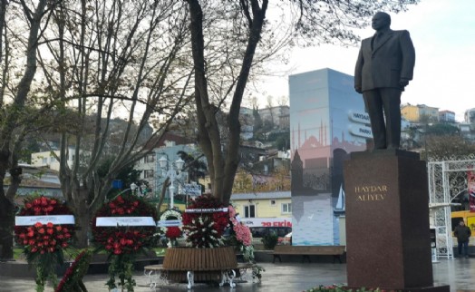 HAYDAR ALİYEV SARIYER’DE ANILDI