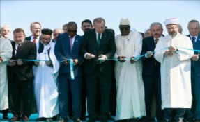 CUMHURBAŞKANI ERDOĞAN, BÜYÜK ÇAMLICA CAMİİ´NİN AÇILIŞINI YAPTI