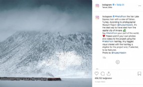 INSTAGRAM’DAN VAN GÖLÜ EKSPRESİ SÜRPRİZİ