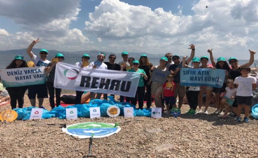 REHAU, KINALIADA’DAKİ 40 KG ATIĞI GERİ DÖNÜŞÜME KAZANDIRDI