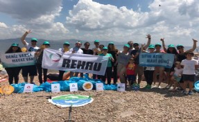 REHAU, KINALIADA’DAKİ 40 KG ATIĞI GERİ DÖNÜŞÜME KAZANDIRDI