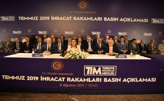 TEMMUZ AYI İHRACATINDA CUMHURİYET TARİHİ REKORU