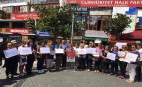 BEŞİKTAŞ’TA KADINLAR EMİNE BULUT CİNAYETİNİ PROTESTO ETTİ