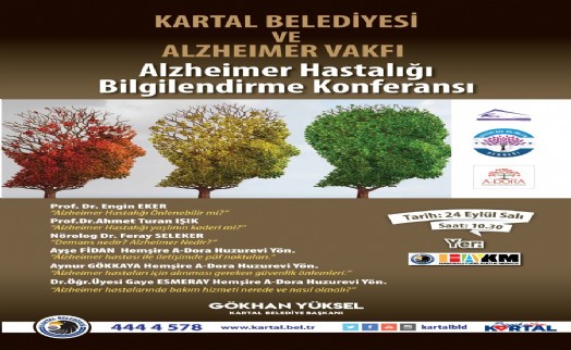 KARTAL BELEDİYESİ’NDEN ALZHEİMER HASTALIĞI BİLGİLENDİRME KONFERANSI