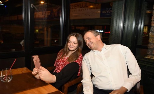 BAŞKAN HANÇERLİ ‘KADERDAŞI’ SÜMEYYE BOYACI’YLA BİR ARAYA GELDİ