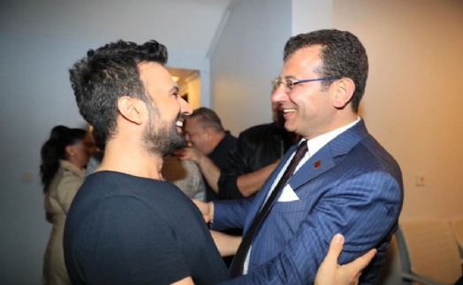 TARKAN’DAN İMAMOĞLU’NA: ‘‘GÜZEL ŞEYLER YAPACAKSINIZ. İNANIYORUZ. YANINIZDAYIZ’’