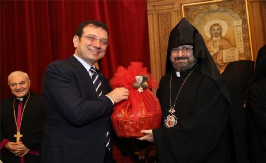 İMAMOĞLU, ERMENİ CEMAATİNİN NOEL BAYRAMINI KUTLADI