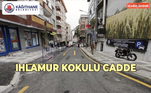 KAĞITHANE’NİN İLK TEMATİK CADDESİ AÇILDI