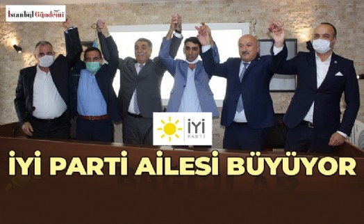 ANADOLU BİRLİĞİ PARTİSİ’NDEN İYİ PARTİ’YE KATILDILAR