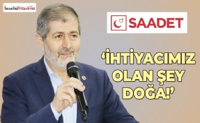 ‘PEYZAJ MI GRAFİTİ Mİ?’ TARTIŞMALARINA SAADET PARTİSİ DE KATILDI