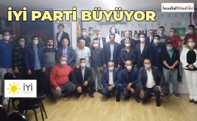 İYİ PARTİ ÜMRANİYE’DE YENİ ÜYELERE ROZETLERİ TAKILDI