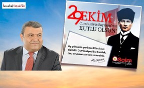 SAİM DİKEN’DEN CUMHURİYET BAYRAMI MESAJI