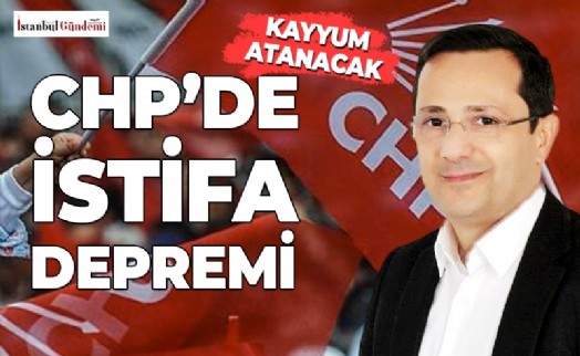 CHP ÜMRANİYE’DE 14 ÜYE İSTİFA ETTİ, BAŞKANLIK DÜŞTÜ