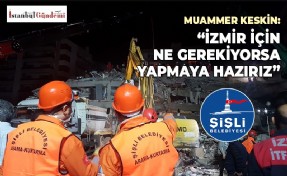 ŞİŞLİ BELEDİYESİ AFET VE KURTARMA EKİBİ DEPREM BÖLGESİNDEKİ ÇALIŞMALARINA ARALIKSIZ DEVAM EDİYOR