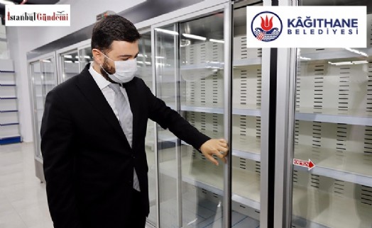 KAĞITHANE'DE SOSYAL YARDIM SÜPERMARKETİ