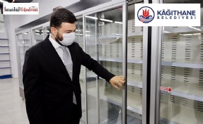 KAĞITHANE'DE SOSYAL YARDIM SÜPERMARKETİ