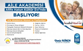 EYÜPSULTAN'DA AİLE AKADEMİSİ BAŞLIYOR