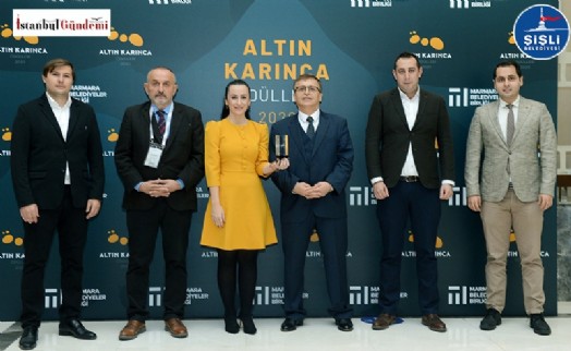 ALTIN KARINCA SOSYAL HİZMETLER ÖDÜLÜ ŞİŞLİ’NİN