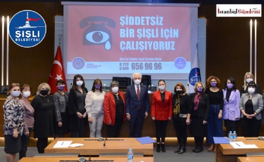 ŞİŞLİ BELEDİYESİ, TÜRKİYE KADIN DERNEKLERİ FEDERASYONU İLE PROTOKOL İMZALADI