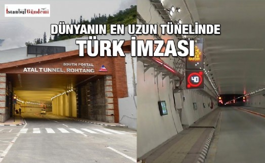 HİNDİSTAN’DAKİ ATAL TÜNELİ’NİN BEYİN TAKIMI TÜRKİYE’DEN