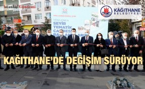 SEYİR CADDESİ YENİLENMİŞ HALİYLE HİZMETE AÇILDI