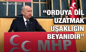 MHP LİDERİ DEVLET BAHÇELİ, GRUP TOPLANTISINDA CHP’Yİ TOPA TUTTU