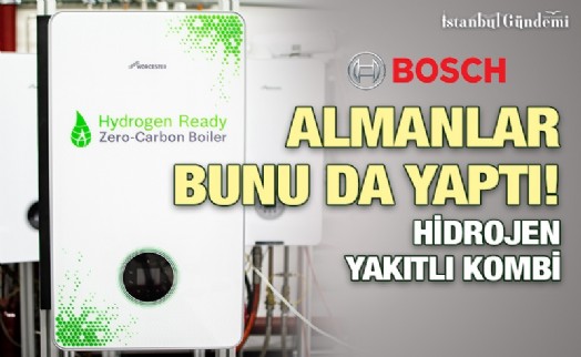 ​​​​​​​BOSCH’TAN YEŞİL ENERJİ DOSTU, HİDROJEN UYUMLU KOMBİ