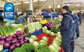 EYÜPSULTAN'DA HAFTA SONU PAZARLARININ GÜNÜ DEĞİŞTİ