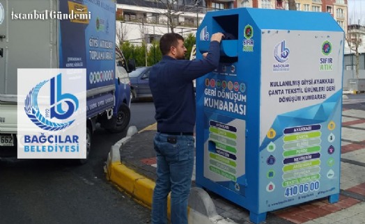 BAĞCILAR’DA 267 TON ATIK GİYSİ TOPLANDI