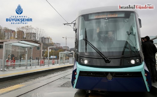 ‘ALİBEYKÖY-CİBALİ TRAMVAY HATTI 1 OCAK’TA HİZMETTE