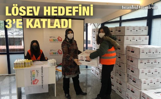 LÖSEV İSTANBUL’DAKİ AİLELERİNE ET YARDIMI SAĞLIYOR